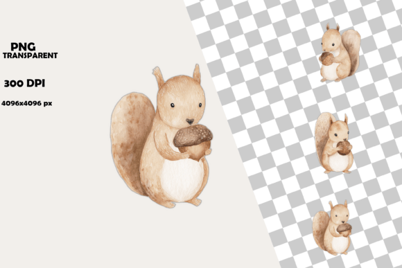 Download St. Patrick’s Day Squirrel Acorn Clipart - Acorn clipart Collection