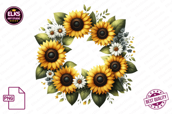 Download Watercolor Sunflower Summer Clipart - Summer clipart Collection