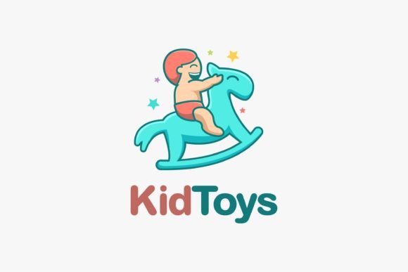 Download Happy Baby Kid Playing Rocking Horse - Baby kid Collection