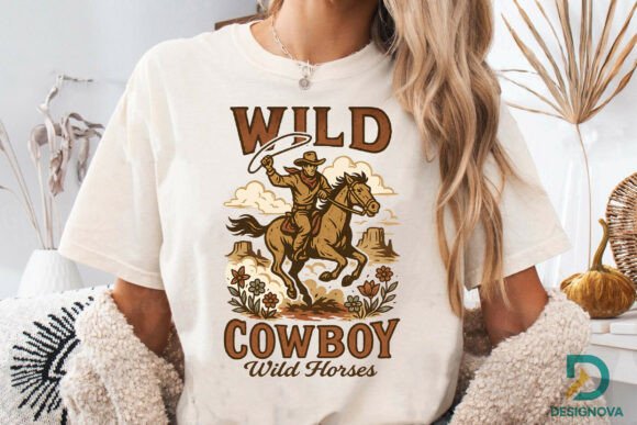 Download Wild Cowboy PNG, Western Rodeo Horse Png - Wild Collection