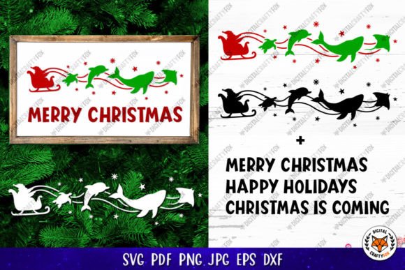 Download Santa Claus Sleigh SVG, Christmas Sleigh - Christmas sleigh Collection